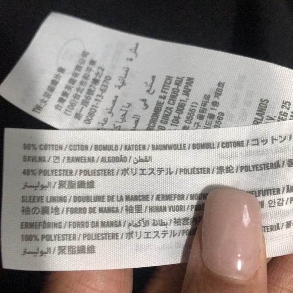 Abercrombie & Fitch Velour Jacket - Picture 6 of 6